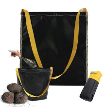 Charcoal Storage Bag Heat Resistant 550C for Ash Extinguishing Camping Barbecue