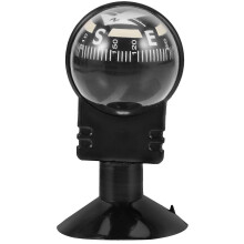 Car Dashboard Compass Ball Mount for Vehicle Boat, Plastic Housing, 6x3x3cm