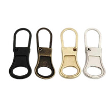 4Pcs Universal Metal Zipper Pull Replacement Tab for Zipper Repair
