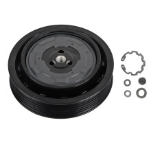 120mm 6PK A/C Compressor Clutch Compatible with Jeep Compass Patriot 2.0L 2.4L for 6SEU16C 447190-5053