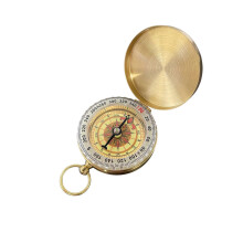 Camping Compass Glow in The Dark with 360 Degree Rotating Bezel for Navigation