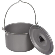 Camping Pot 5-Quart Portable Aluminium Alloy Cookware for Outdoor Camping Hiking