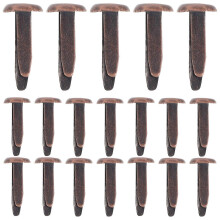 50Pcs Mini Metal Brads for Scrapbook DIY Handicraft Nails