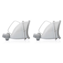 Car Travel Outdoor Adult Urinal for Men and Women, Grey Portable Funnel, PP Material