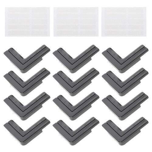 12PCS Cuttable Sharp Corner Protectors Safe Edge Guards for Window Corners Protection