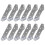 12 Pcs Trapezoid Right Angle Bracket Stainless Steel Corner Brace 1