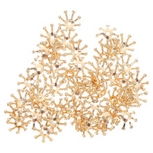 50PCS Copper Flower Bud Headdress Hairpin DIY Hair Decor Accessory