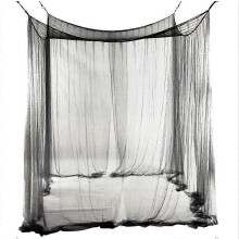 Moskitonetz für Doppelbett (190 x 210 x 240 cm), Viertür-Design mit Deckenhaken-Set