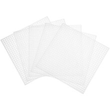 12 Pcs Mesh Canvas Sheets for Embroidery Cross Stitch Craft Knitting Use