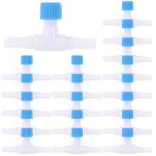 30pcs Aquarium Air Inline Tubing Connector Valves for Fish Tank