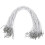 100Pcs Elastic Ropes for Hats Clothes DIY Masks Adjustable Fixing Elastic Cords 1