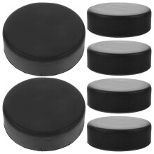 6Pcs Ice Hockey Pucks Replacement for Ice Hockey Practicing Supplies