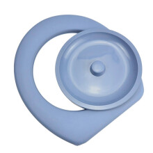 Portable Camping Toilet Seat with Lid, Lightweight Travel Potty for Hiking and Outdoor Use