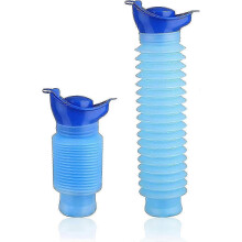 Retractable Portable Urinal for Men and Women, 750ml Capacity, Travel & Emergency Urination Device