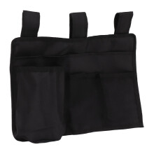 Bedside Storage Bag with Multiple Pockets, Adjustable Hanging Organiser for Bed Rails and Dorm Rooms