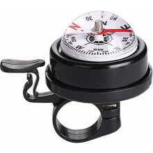 Bicycle Bell with Compass, Loud 90dB Aluminium Sound for Mountain Road Bike
