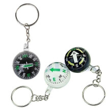 20mm Button Shape Mini Survival Compass with Floating Dial for Outdoor Camping Hiking