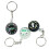 20mm Button Shape Mini Survival Compass with Floating Dial for Outdoor Camping Hiking 1