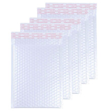 50PCS 20x15cm White Bubble Out Bags Shockproof Pouch for Express Delivery Mailing Packaging