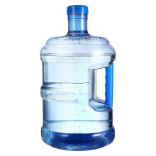 Camping-Wasserkanister, 7,5 l, tragbarer Wasserkrug mit Griff, transparenter PET-Wassereimer für Outdoor-Picknicks, Autoreisen