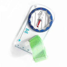 Multifunctional Compass with Map Scale for Measuring Azimuth, Pitch Angle, Levelling and Ranging
