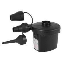 Pompa ad aria elettrica per gonfiabili, gonfiatore/sgonfiatore portatile a gonfiaggio rapido con 3 ugelli, spina UK
