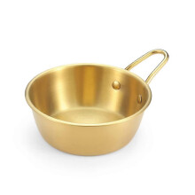 Camping Sierra Cup 304 Edelstahl-Wanderschüssel mit ergonomischem Griff zum Kochen im Freien