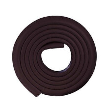 2M L-Shaped Brown Baby Safety Table Corner Protector Anti-Collision Bumper Cushion Strip