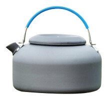 Outdoor Camping Kettle 1.4L Alumina Pot with Handle for Hiking Picnic Boiling Water