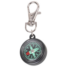 Keychain Pocket Compass for Hiking Camping Outdoor Adventure, Metal PVC Survival Gear