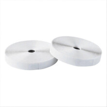 Weißes, selbstklebendes, wiederverwendbares Moskitonetz für Fenster, 3 m x 2 cm, Nylon-Polyester-Klettband