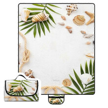 Moisture-proof Outdoor Picnic Mat 2x2m Waterproof Oxford Cloth with PU Coating