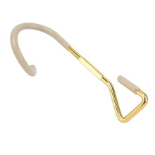 Camping Hook Hanger, Portable Tent Lamp Hanger, 33mm Iron & PVC Clip for Outdoor Beach Fishing Travel