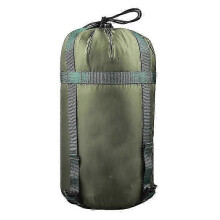 Sleeping Bag Compression Sack, 18x38cm Silicone Nylon Storage Bag for Camping Hammocks Clothing Organiser