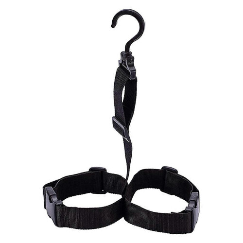 Drying Rack for Fishing Waders and Boots with Adjustable Polyester Straps and Hook