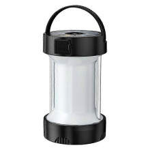 Wiederaufladbare Solar-Campinglampe mit Typ-C-Anschluss, 1000 Lumen, wasserdicht, Powerbank, 4 Modi