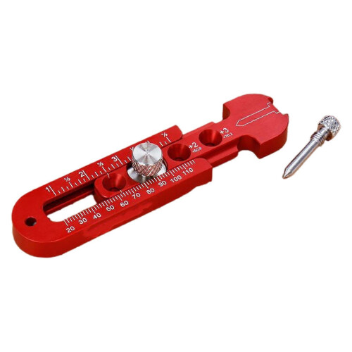 Aluminium Alloy Carpenter Compass Tool for Woodworking & Engineering Circle Drawing