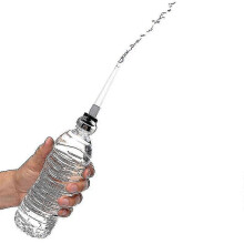 Reise-Einlauf-Wasserflaschen-Adapterset, hochwertiges Silikon, kompatibel mit kleinen und großen Flaschen und Duschschlauch