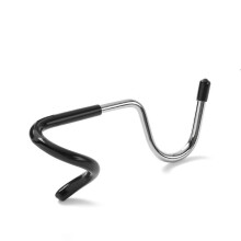 Gancho para lámparas de camping, colgador antideslizante de acero inoxidable para postes, bolsos y ropa, instalación rápida sin herramientas