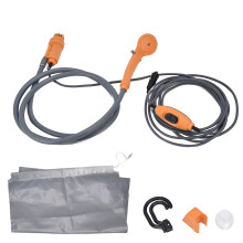 Tragbares Camping-Duschset 12V mit einstellbarem Wasserdruck für den Outdoor-Einsatz und die Tierpflege