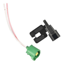 Sensor de temperatura ambiente compatible con Jeep Cherokee Compass 2010-2023, plástico negro.