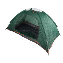 Automatisches Zelt, großes Fassungsvermögen, wasserdicht und regendicht für Outdoor-Camping und Reisen, dunkelgrün, 1-2 Personen, Einzeltür