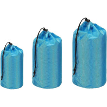 Wasserdichte Nylon-Packsäcke, 3er-Set, Outdoor-Aufbewahrungstaschen für Camping und Wandern