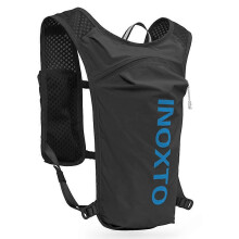 Gilet de course à pied imperméable et réfléchissant avec sac poitrine pour la randonnée, le cyclisme et les voyages en plein air.