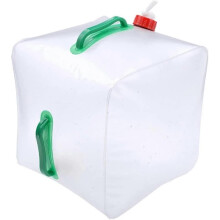 20-Liter-Faltwasserkanister mit Zapfhahn, tragbarer, faltbarer Wasserbehälter für Camping und Outdoor-Aktivitäten