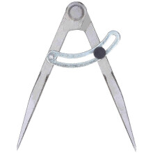 Wing Diviver Gauge Compass, Carbon Steel Adjustable Angle Scribing Tool for Woodworking, 153mm