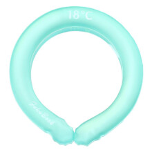 Kühlendes Nackenband für Outdoor-Sportarten, wiederverwendbarer PVC-Nackenschlauch mit 3-5 Stunden Kühlleistung