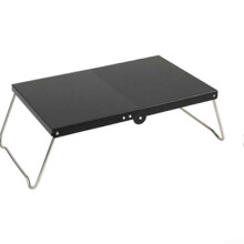 Table de Camping Pliante en Alliage d'Aluminium 405g Ultra-Légère pour Randonnée Pique-Nique