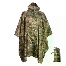 Poncho impermeable para senderismo para adultos, impermeable ligero y plegable para acampar al aire libre.