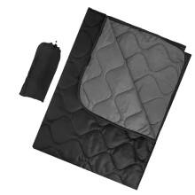 Coperta da campeggio leggera e impermeabile in tessuto pongee 210T per viaggi all'aperto, escursioni e picnic.